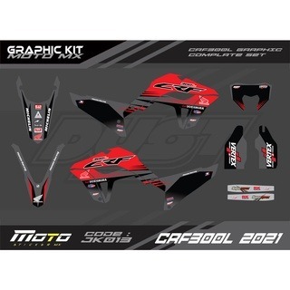 預購 HONDA CRF 300 L 彩貼 全車 貼紙 排單製作 泰國代購 浩哥部品-規格圖8