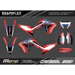 預購 HONDA CRF 300 L 彩貼 全車 貼紙 排單製作 泰國代購 浩哥部品-規格圖8