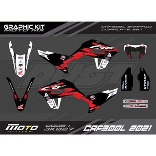 預購 HONDA CRF 300 L 彩貼 全車 貼紙 排單製作 泰國代購 浩哥部品-規格圖8