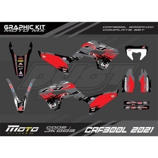 預購 HONDA CRF 300 L 彩貼 全車 貼紙 排單製作 泰國代購 浩哥部品-規格圖8