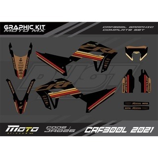 預購 HONDA CRF 300 L 彩貼 全車 貼紙 排單製作 泰國代購 浩哥部品-規格圖8
