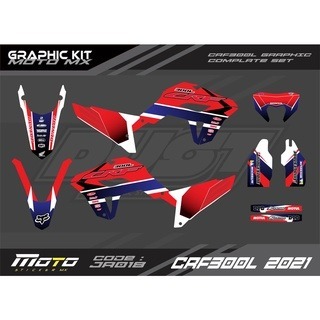 預購 HONDA CRF 300 L 彩貼 全車 貼紙 排單製作 泰國代購 浩哥部品-規格圖8