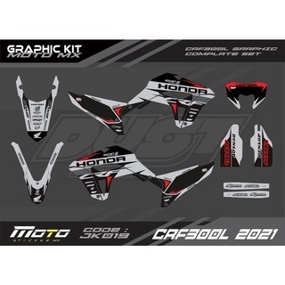 預購 HONDA CRF 300 L 彩貼 全車 貼紙 排單製作 泰國代購 浩哥部品-規格圖8