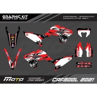 預購 HONDA CRF 300 L 彩貼 全車 貼紙 排單製作 泰國代購 浩哥部品-規格圖8