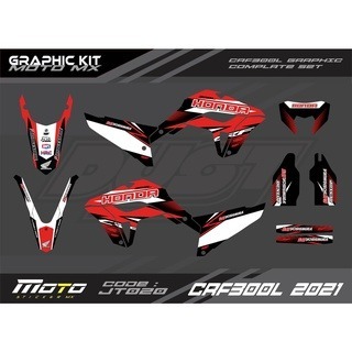 預購 HONDA CRF 300 L 彩貼 全車 貼紙 排單製作 泰國代購 浩哥部品-規格圖8