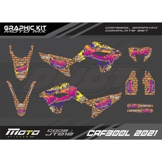 預購 HONDA CRF 300 L 彩貼 全車 貼紙 排單製作 泰國代購 浩哥部品-規格圖8
