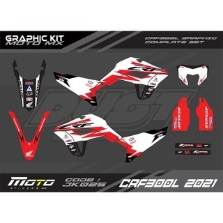 預購 HONDA CRF 300 L 彩貼 全車 貼紙 排單製作 泰國代購 浩哥部品-規格圖8