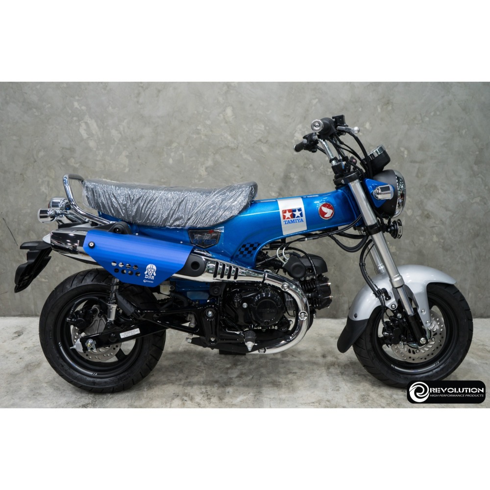 預購 Dax125 防燙蓋 ST125 臘腸狗 防燙蓋 鋁製防燙蓋 造型防燙蓋 排氣管護罩 排氣管保護蓋 浩哥部品-細節圖2