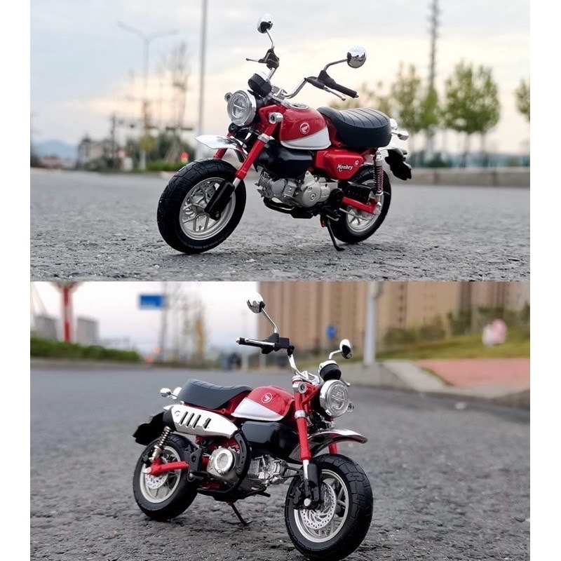 現貨 CT125 MONKEY125 猴子 模型車 模型 1:12 玩具車 浩哥部品-細節圖5