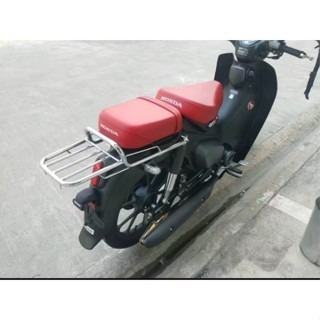 現貨 C125 延長後貨架 加長 貨架 延長 長貨架 後貨架 黑色 銀色  honda Super Cub 浩哥部品-細節圖3