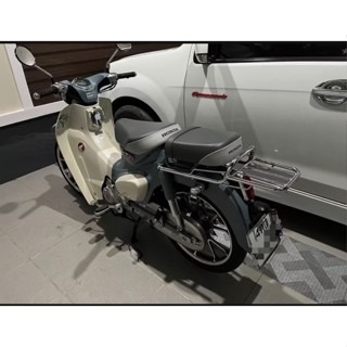 現貨 C125 延長後貨架 加長 貨架 延長 長貨架 後貨架 黑色 銀色  honda Super Cub 浩哥部品-細節圖4