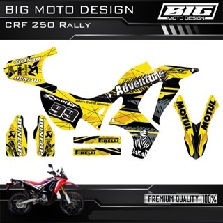 預購 CRF 250RALLY 彩貼  2024 獨家新款彩貼 全車 貼紙 排單製作 預購 客製化號碼 浩哥部品-細節圖3