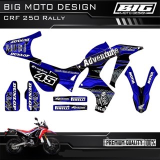 預購 CRF 250RALLY 彩貼  2024 獨家新款彩貼 全車 貼紙 排單製作 預購 客製化號碼 浩哥部品-規格圖8