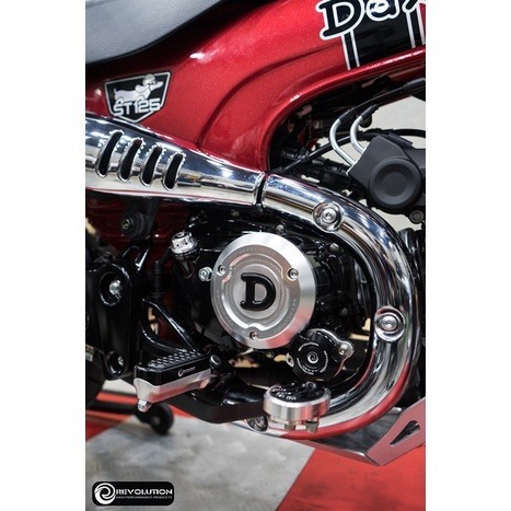 預購 DAX125 右側 發動機蓋 引擎罩 引擎蓋 不鏽鋼 右引擎罩 右引擎蓋 CNC REVOLUTION 浩哥部品-細節圖6