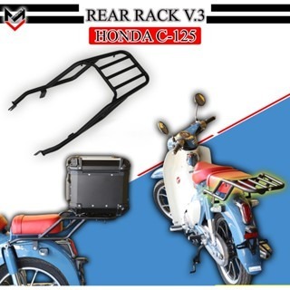 預購 C125 馬鞍架 後貨架 側箱支架 側箱架 油箱架 三箱架  Motion J  SUPER CUB 浩哥部品-細節圖2