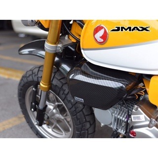 預購  MONKEY125 空濾蓋 4擋 5擋 卡夢膜 6D 空濾 側蓋 一對 J-max  浩哥部品-細節圖2