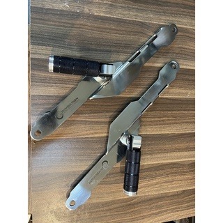 預購 C125 後腳踏 REVOLUTION 黑 銀 浩哥部品-細節圖4