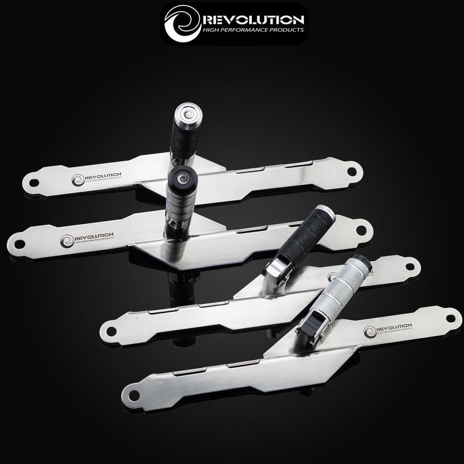 預購 C125 後腳踏 REVOLUTION 黑 銀 浩哥部品-細節圖5