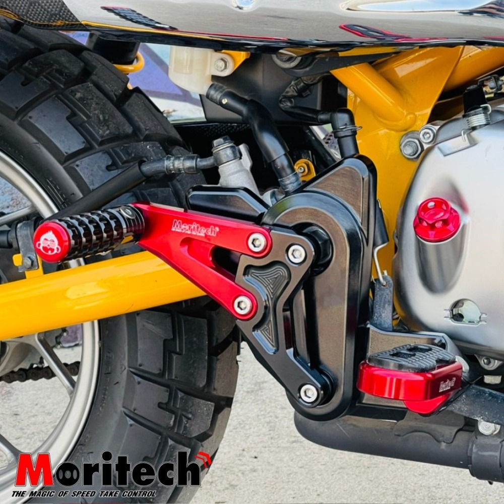 預購 monkey125 現貨 Moritech金色 revolution Moritech 後腳踏 後座踏板 浩哥部品-細節圖8
