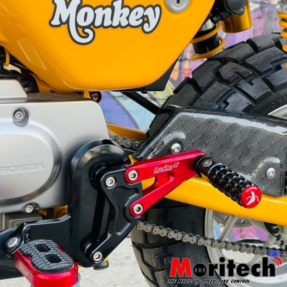 預購 monkey125 現貨 Moritech金色 revolution Moritech 後腳踏 後座踏板 浩哥部品-細節圖9