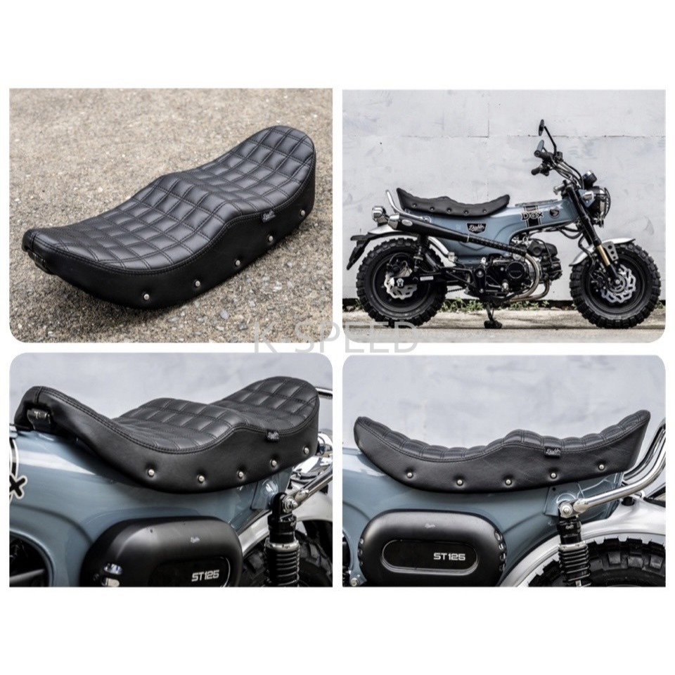 預購 DAX125 ST125  造型 長座椅 長椅 坐墊 座墊 座椅 坐椅 椅墊 鉚釘 W型 KSPEED 浩哥部品-規格圖9