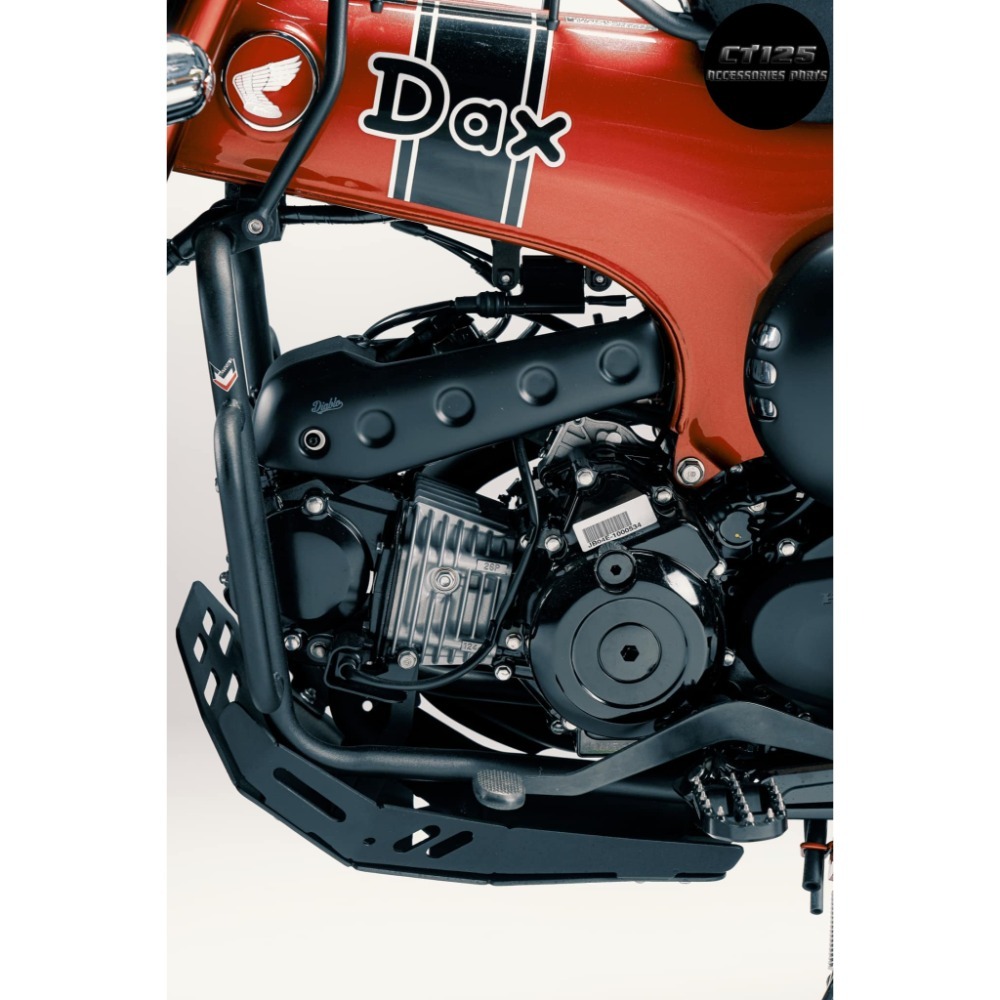 預購 DAX125 ST125 保桿 車身保桿 車架保桿 引擎下護板 下護板 臘腸 HONDA 浩哥部品-規格圖9