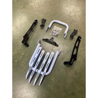 預購 現貨 黑色 C125 MotoLordD HONDA  造型貨架 爪型 後貨架 柵欄 浩哥部品-細節圖3