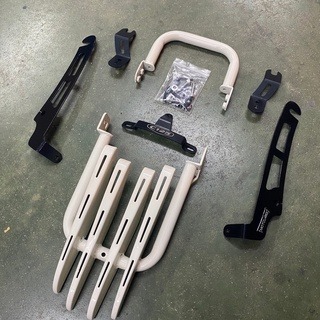 預購 現貨 黑色 C125 MotoLordD HONDA  造型貨架 爪型 後貨架 柵欄 浩哥部品-細節圖4