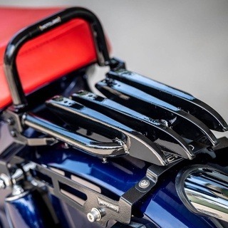 預購 現貨 黑色 C125 MotoLordD HONDA  造型貨架 爪型 後貨架 柵欄 浩哥部品-細節圖5