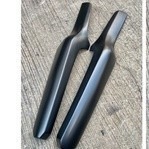 預購 現貨 消光黑 C125 前叉蓋 前剎蓋 前叉護蓋 前避震護蓋 前剎護片 護片 護蓋 復古 浩哥部品-細節圖6