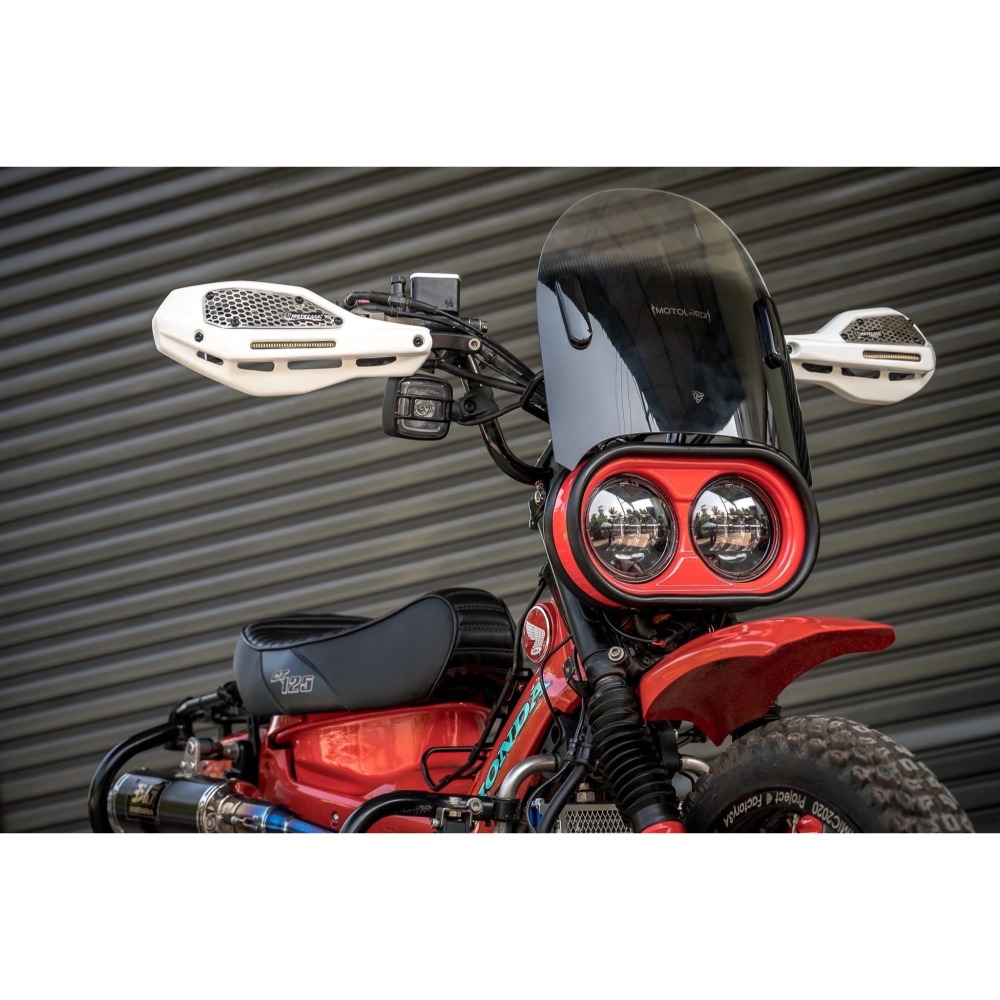 預購 CT125 monkey125 Dax125 雙燈 巴哈風格 探照燈 霧燈 ST125 MotolordD 浩哥品-細節圖2