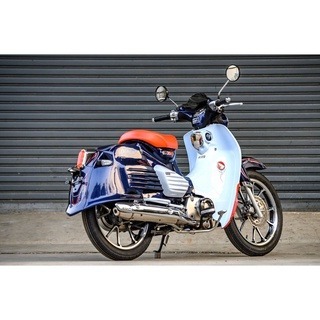 現貨 黑色 C125 車殼 側裙 大包 車肚 側蓋 尾殼 SUPER CUB 浩哥部品-細節圖2