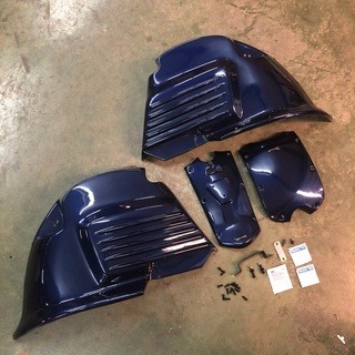 現貨 黑色 C125 車殼 側裙 大包 車肚 側蓋 尾殼 SUPER CUB 浩哥部品-規格圖6