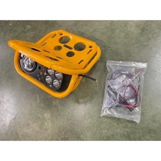 預購 CT125 大燈 雙燈 總成 自帶前貨架 圓燈 方燈 探照燈 霧燈 monkey125 DAX125 浩哥部品-細節圖4