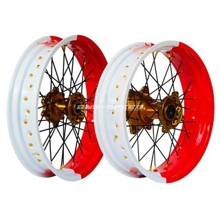 預購 CRF300 250 RALLY crf300l 滑胎框 雙色 單色 輪框 鋼絲框  浩哥部品-細節圖3