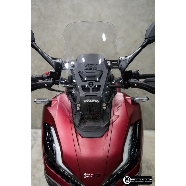 預購 本田 ADV160 ADV350 改裝 前擋風升降支架 後視鏡前移 長短版後視鏡 風鏡支架 風鏡前移支架 浩哥部品-細節圖2