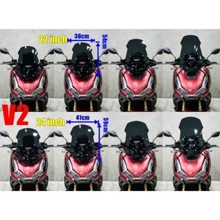 預購 ADV350 風鏡 燻黑 透明 擋風鏡 加高風鏡 擋風玻璃 ADV 350 HONDA 浩哥部品-細節圖8