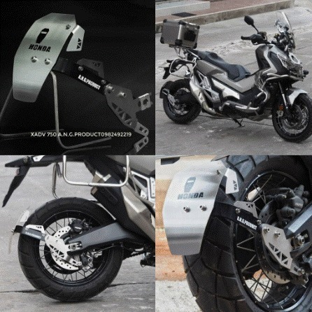 本田 XADV750 X-ADV750 後土除 土除 後擋泥板 不鏽鋼 ANG 浩哥部品-細節圖2