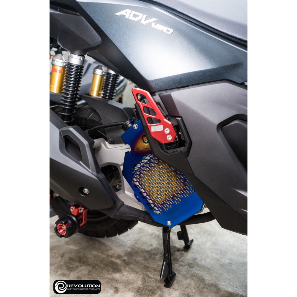 預購 本田 adv160 水箱護網 不銹鋼 水箱護罩 水箱 護網 水箱罩 GTRS REVOLUTION 浩哥部品-細節圖5