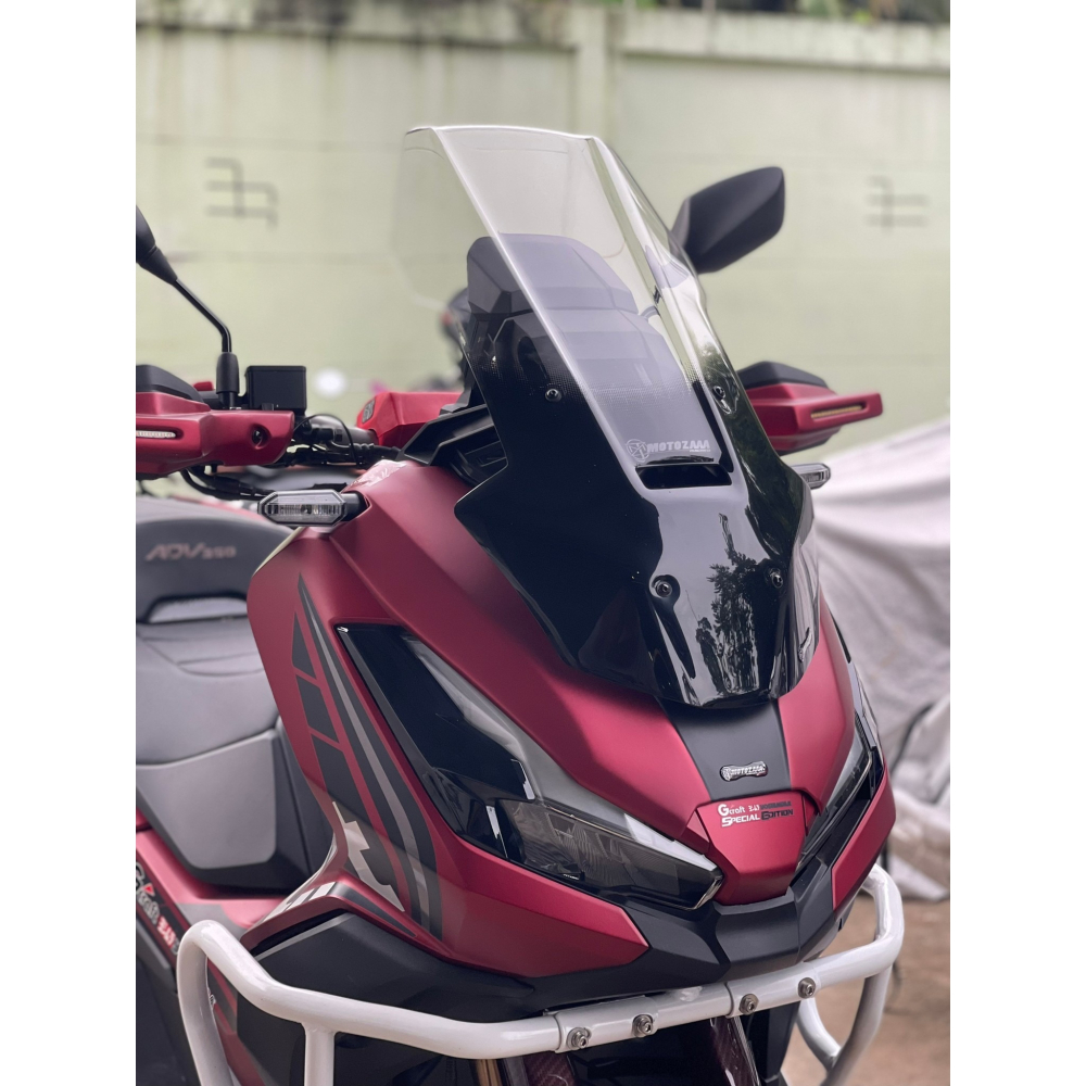 預購 ADV350 風鏡 燻黑 透明 擋風鏡 加高風鏡 擋風玻璃 ADV 350 HONDA 浩哥部品-細節圖5