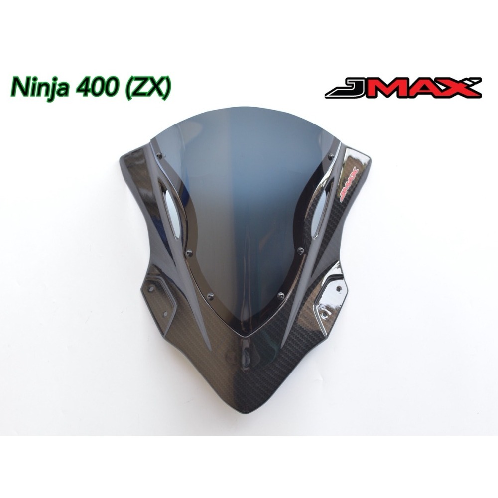 預購 KAWASAKI NINJA400 風鏡 擋風鏡 擋風玻璃 JMAX 亞光黑  浩哥部品-細節圖2