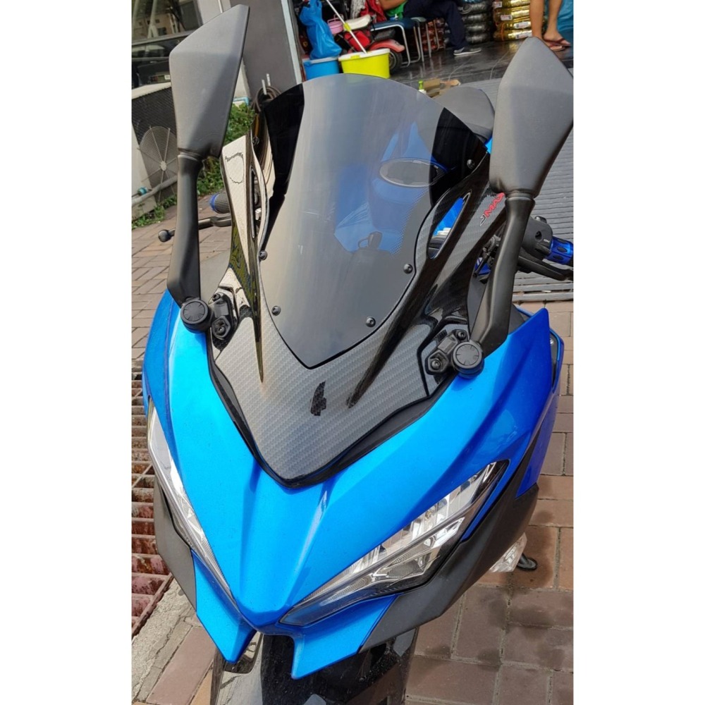 預購 KAWASAKI NINJA400 風鏡 擋風鏡 擋風玻璃 JMAX 亞光黑  浩哥部品-細節圖3
