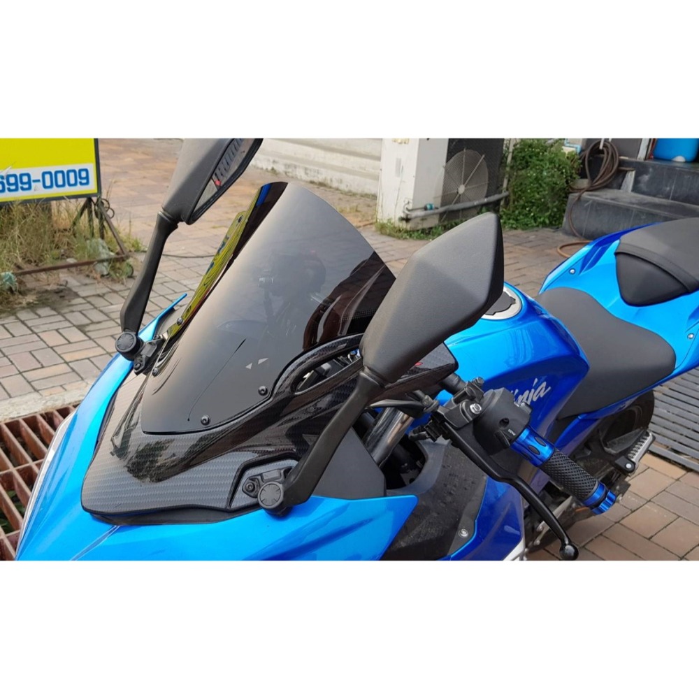 預購 KAWASAKI NINJA400 風鏡 擋風鏡 擋風玻璃 JMAX 亞光黑  浩哥部品-細節圖4