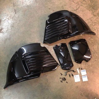 預購 現貨 黑色 C125 車殼 側裙 大包 車肚 側蓋 尾殼 SUPER CUB 浩哥部品-細節圖3