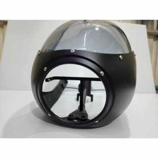 預購 Monkey 125 子彈頭咖啡 造型燈罩 燈罩 大燈罩 酷炫 頭罩 子彈頭 你的主場 浩哥部品-細節圖4