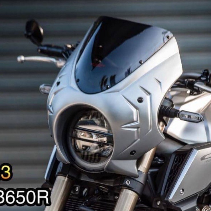 預購 本田 CB650R 2019-2022 Motozaaa 擋風玻璃 風鏡 擋風鏡 M3 浩哥部品-細節圖2