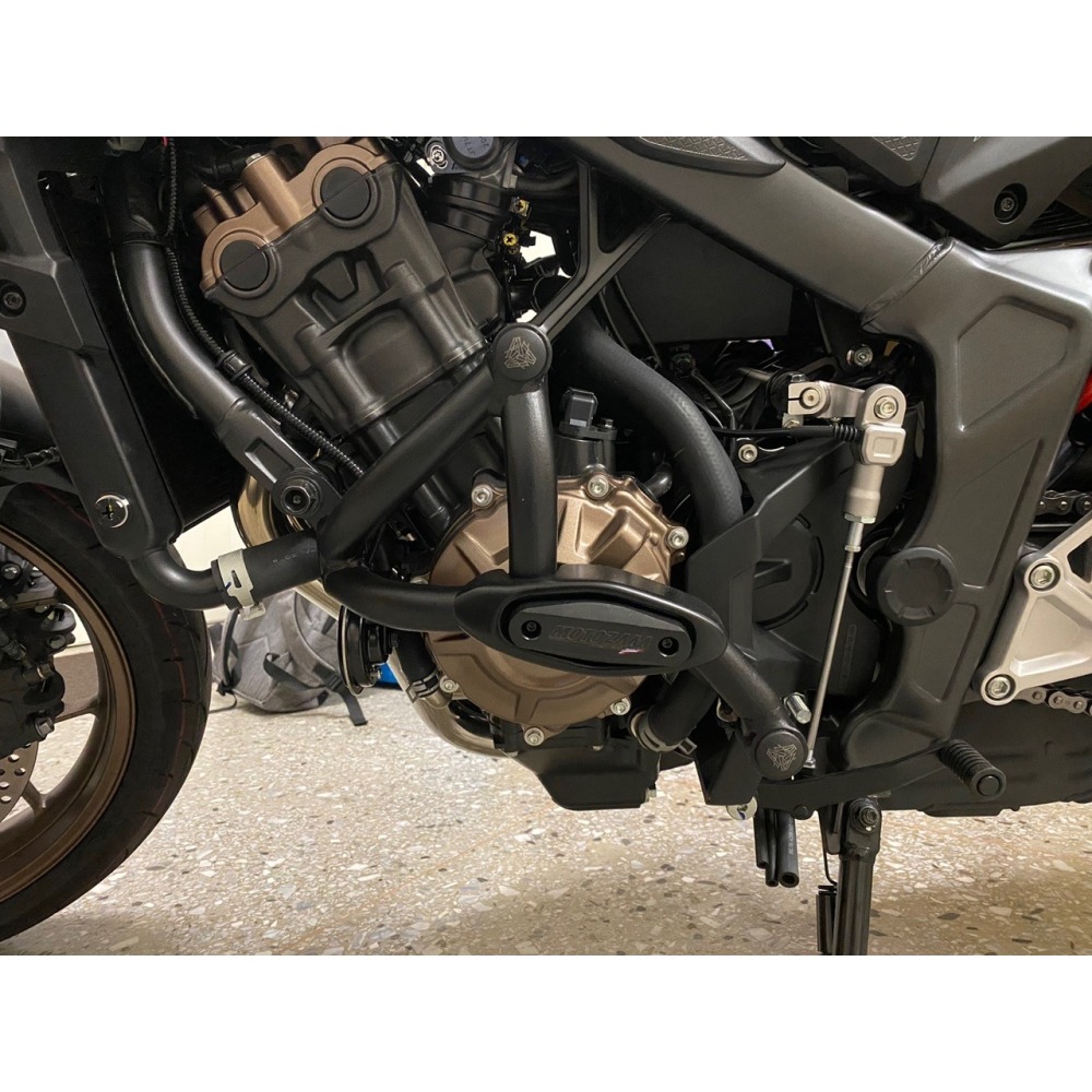 預購 CB650R/F 引擎保險桿 防撞桿 防倒球 MotoZaaa 引擎保桿 發動機保桿 引擎護罩  浩哥部品-細節圖8