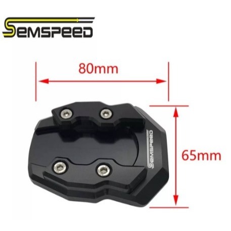 預購 側柱加大座 ADV150 ADV160 FORZA 300-350 SEMSPEED CNC 浩哥部品-細節圖3