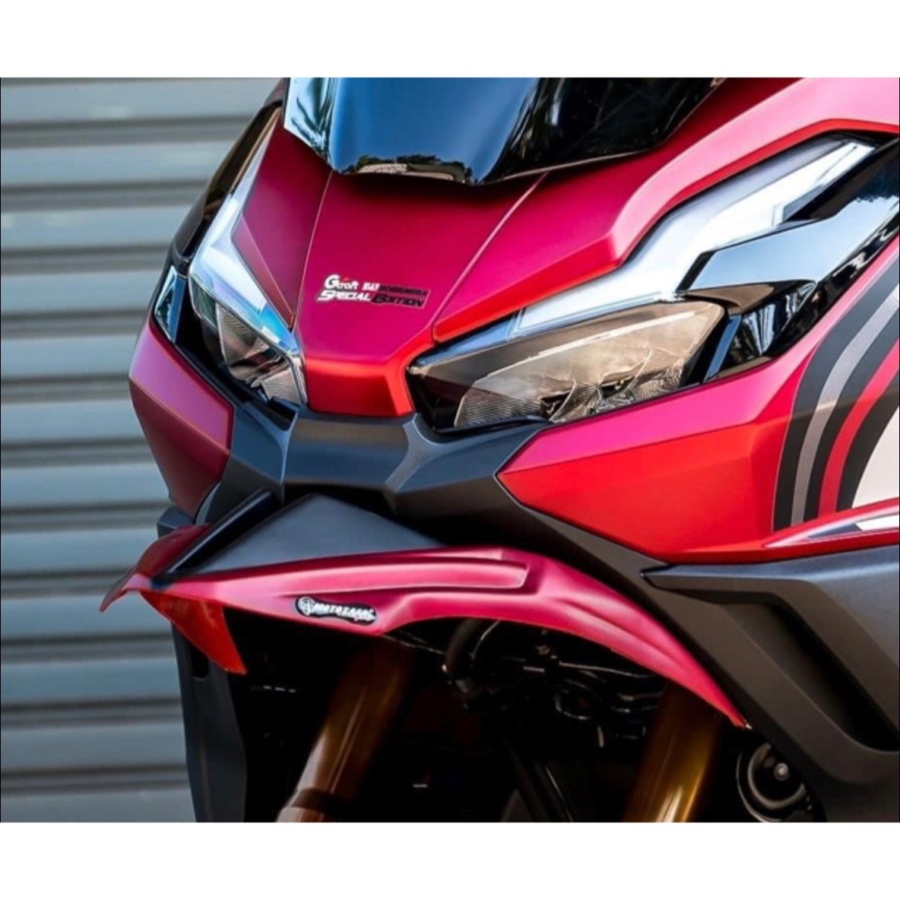 現貨 銀灰色 預購 本田 adv350 鳥嘴前土除 造型 鳥嘴 前土除 HONDA 浩哥部品-細節圖4