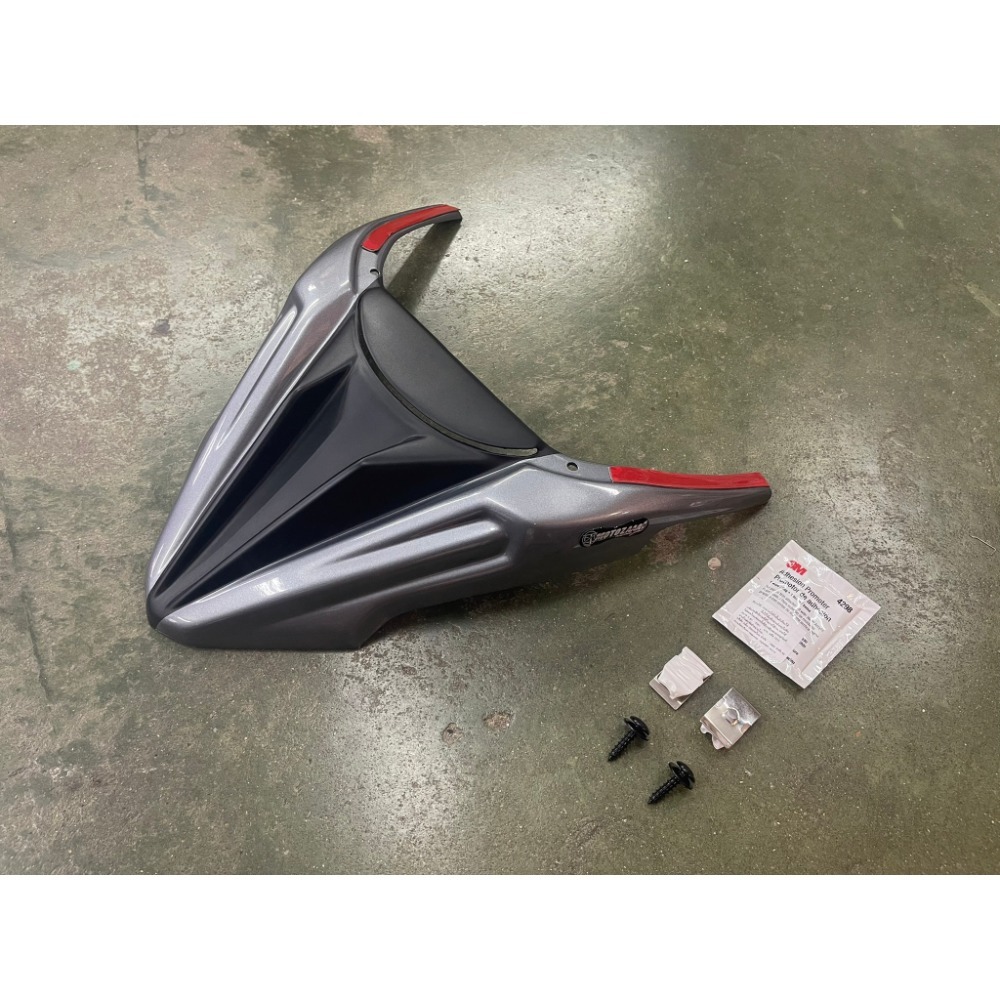現貨 銀灰色 預購 本田 adv350 鳥嘴前土除 造型 鳥嘴 前土除 HONDA 浩哥部品-規格圖5